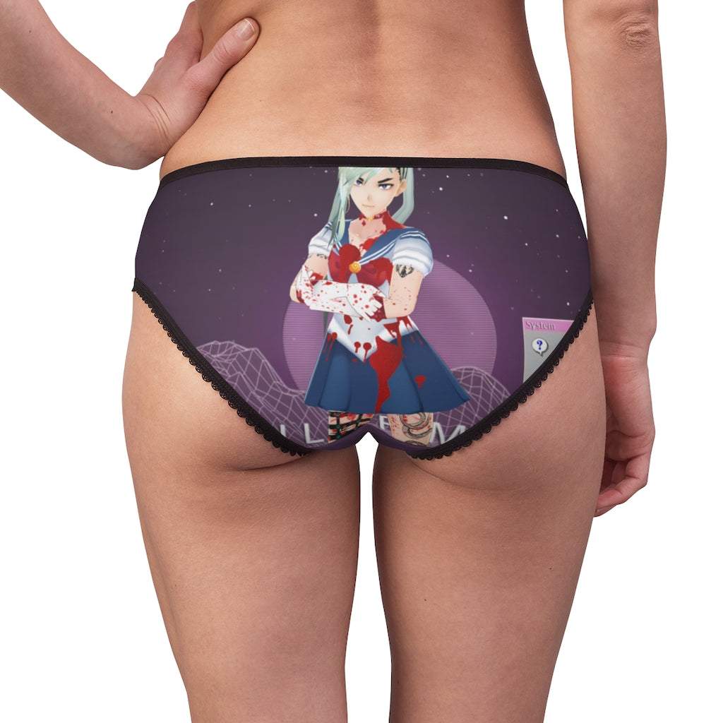 CONSTELIS VOSS Alex Moon 3D Anime Cyberpunk Briefs by CONSTELIS VOSS