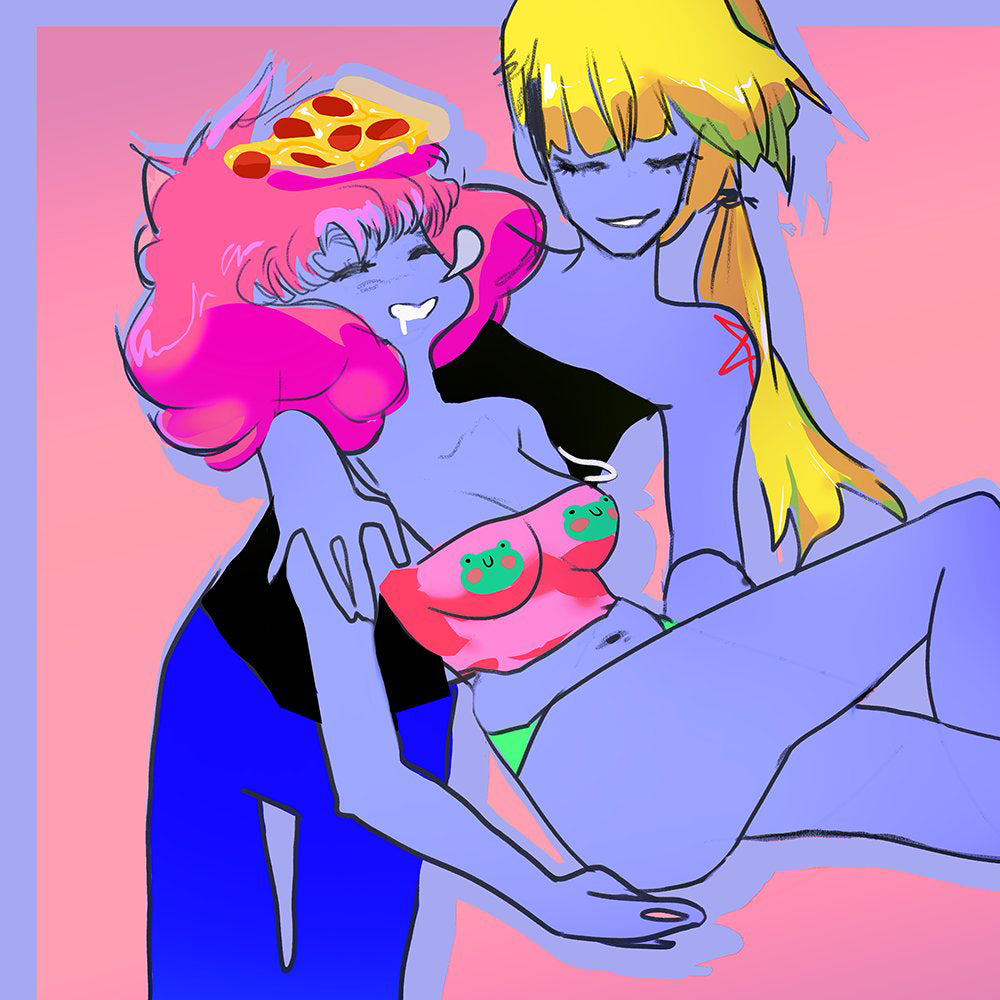 Frog Pizza Gender x Hippie TwinkWife feels like such a mood