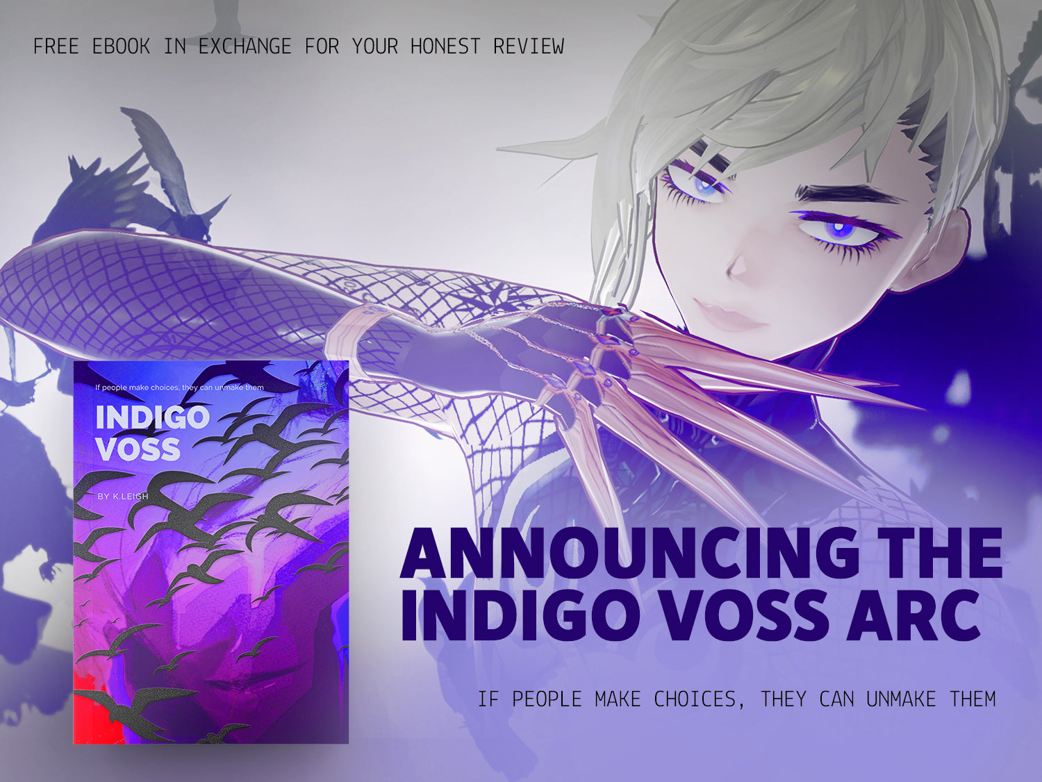 Announcing INDIGO VOSS: A psychological thriller