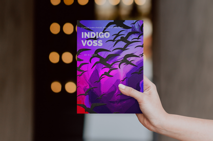 INDIGO VOSS - Paperback Direct - New Psychological Thriller Book by K. Leigh