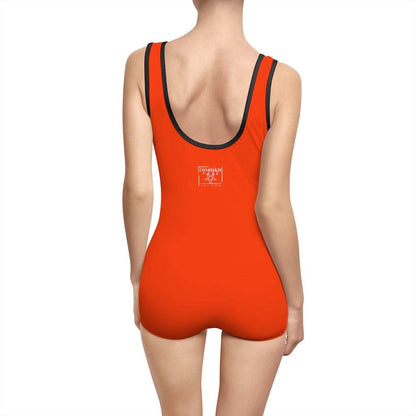 CONSTELIS VOSS Red Anime Femme Fatale Vintage Style Body-suit/Swimsuit by  CONSTELIS VOSS